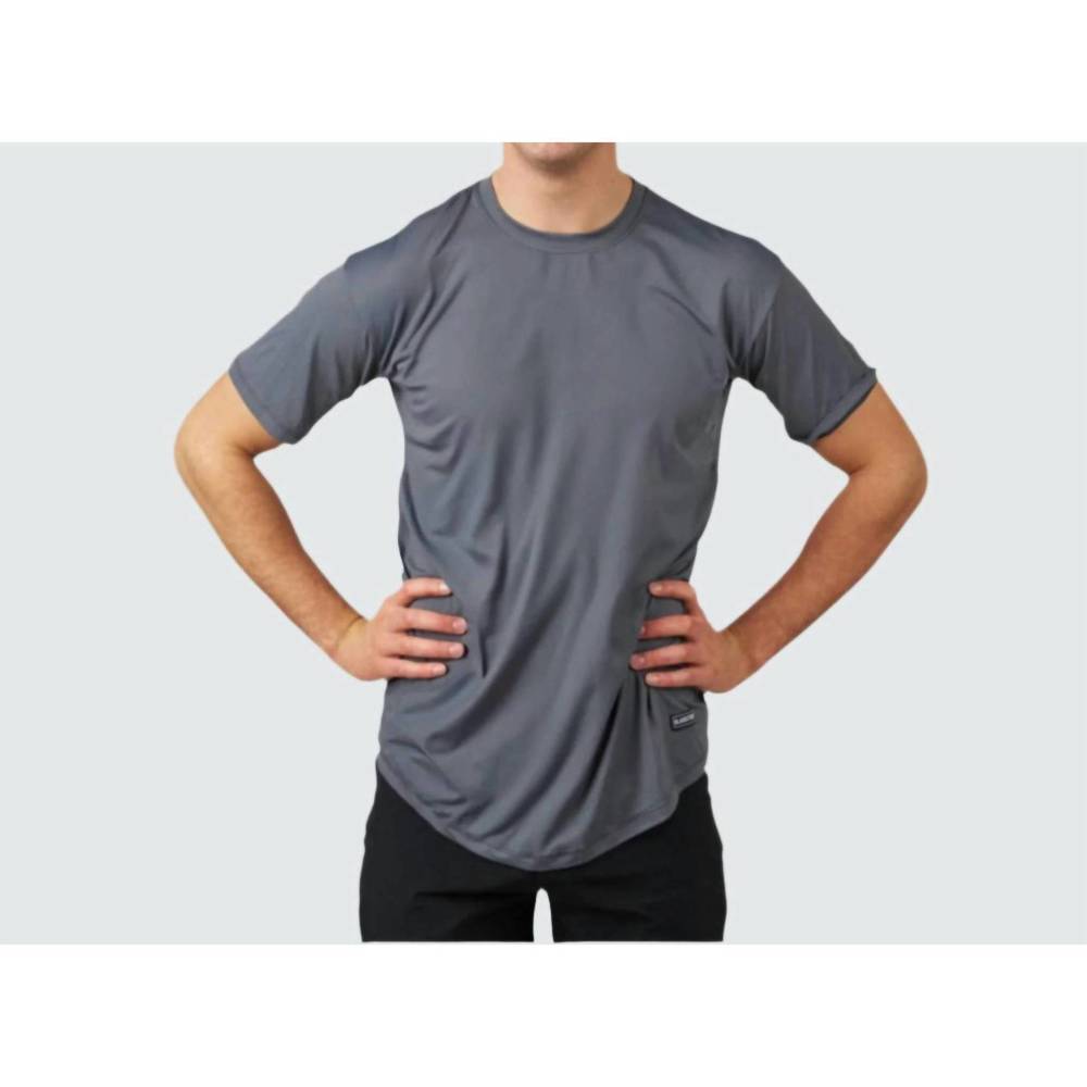 NEW BLACKSTRAP brackish short sleeve sun tee in charcoal